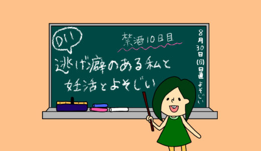 術後妊活2周期11日目〜わたしの逃げ癖と妊活〜【妊活徒然日記】