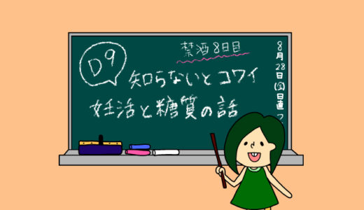 術後妊活2周期9日目〜糖質制限しています〜【妊活徒然日記】